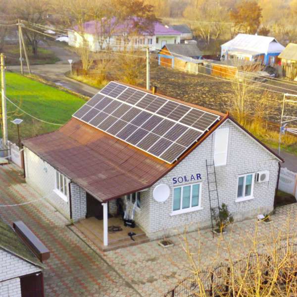 Гібридна СЕС 7,5 кВт